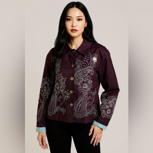 Alex Kim Jackets & Blazers - Alex Kim Asian Style Jacket